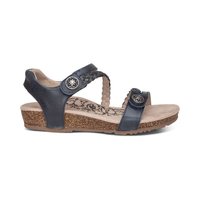 Lauren - Sandalen mit geflochtenen Riemen