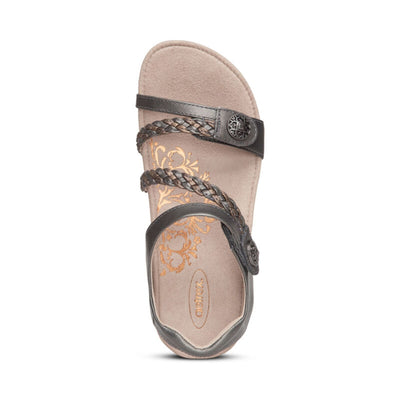 Lauren - Sandalen mit geflochtenen Riemen