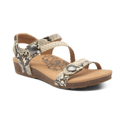 Lauren - Sandalen mit geflochtenen Riemen