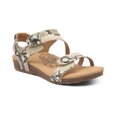Lauren - Sandalen mit geflochtenen Riemen