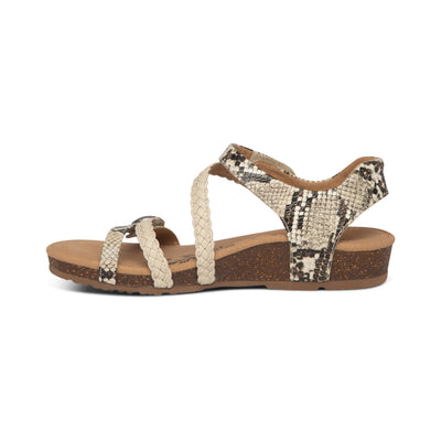 Lauren - Sandalen mit geflochtenen Riemen