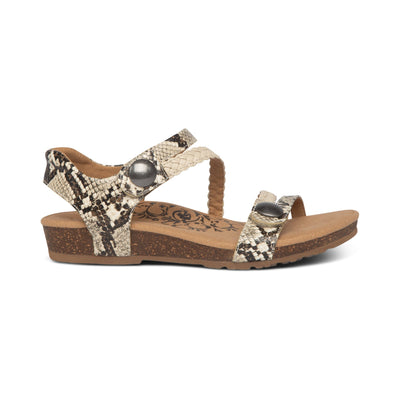 Lauren - Sandalen mit geflochtenen Riemen