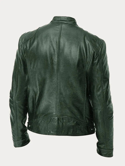 Clara™ | Lässige Lederjacke