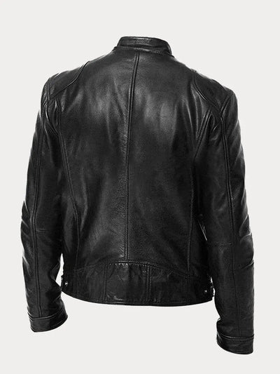 Clara™ | Lässige Lederjacke