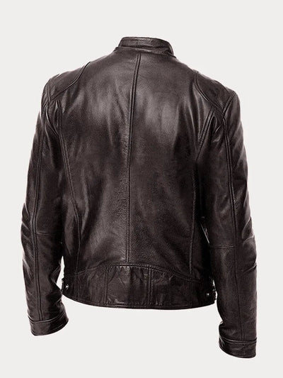 Clara™ | Lässige Lederjacke