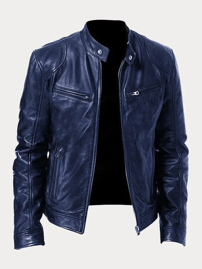 Clara™ | Lässige Lederjacke
