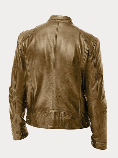 Clara™ | Lässige Lederjacke