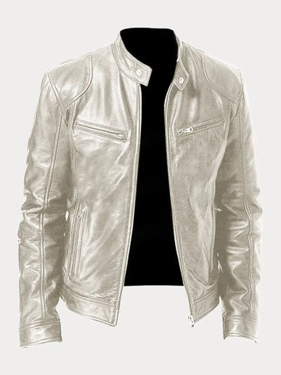 Clara™ | Lässige Lederjacke