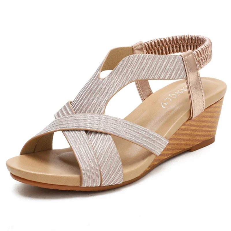 Naomi - Elegante Keilabsatzsandalen