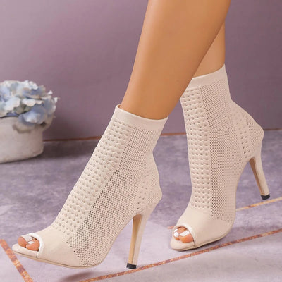 Melody - Stiefeletten mit diamantener Schnalle