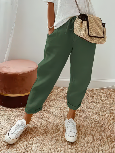 ALICE™ | Leichte Baumwoll-Leinen Hose