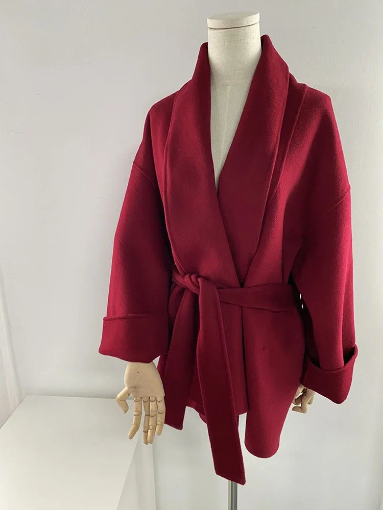 Serenya | Eleganter Mantel aus weichem Stoff