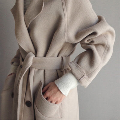 Elisabetta | Eleganter Wollmischmantel