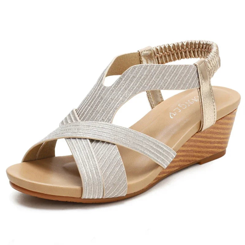 Naomi - Elegante Keilabsatzsandalen