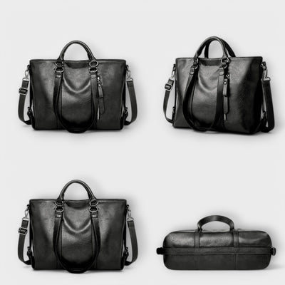 Olivia - Große Lederhandtasche