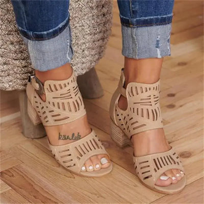 Kayla - Elegante Wedge Sandalen
