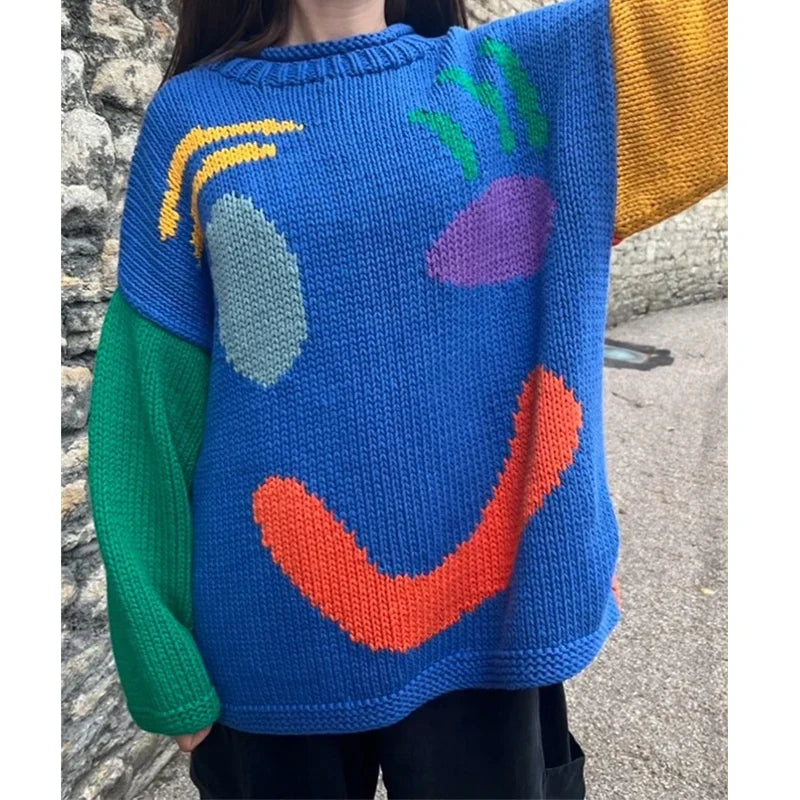 Edith - Gemütlicher Strickpullover