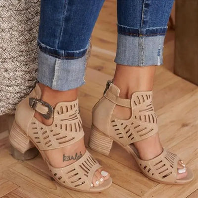 Kayla - Elegante Wedge Sandalen