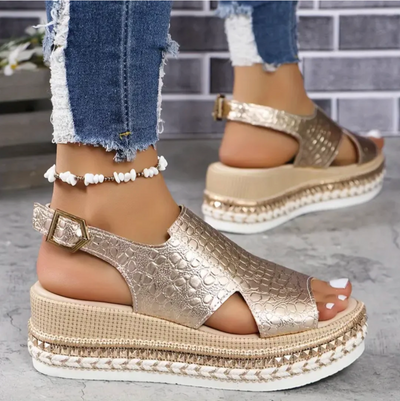 Billa - orthopädische Wedge-Sandalen