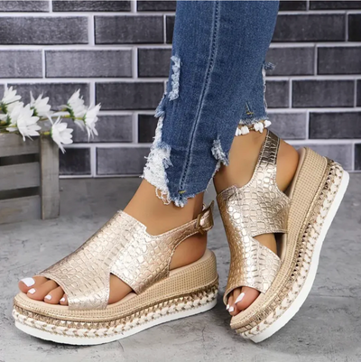 Billa - orthopädische Wedge-Sandalen