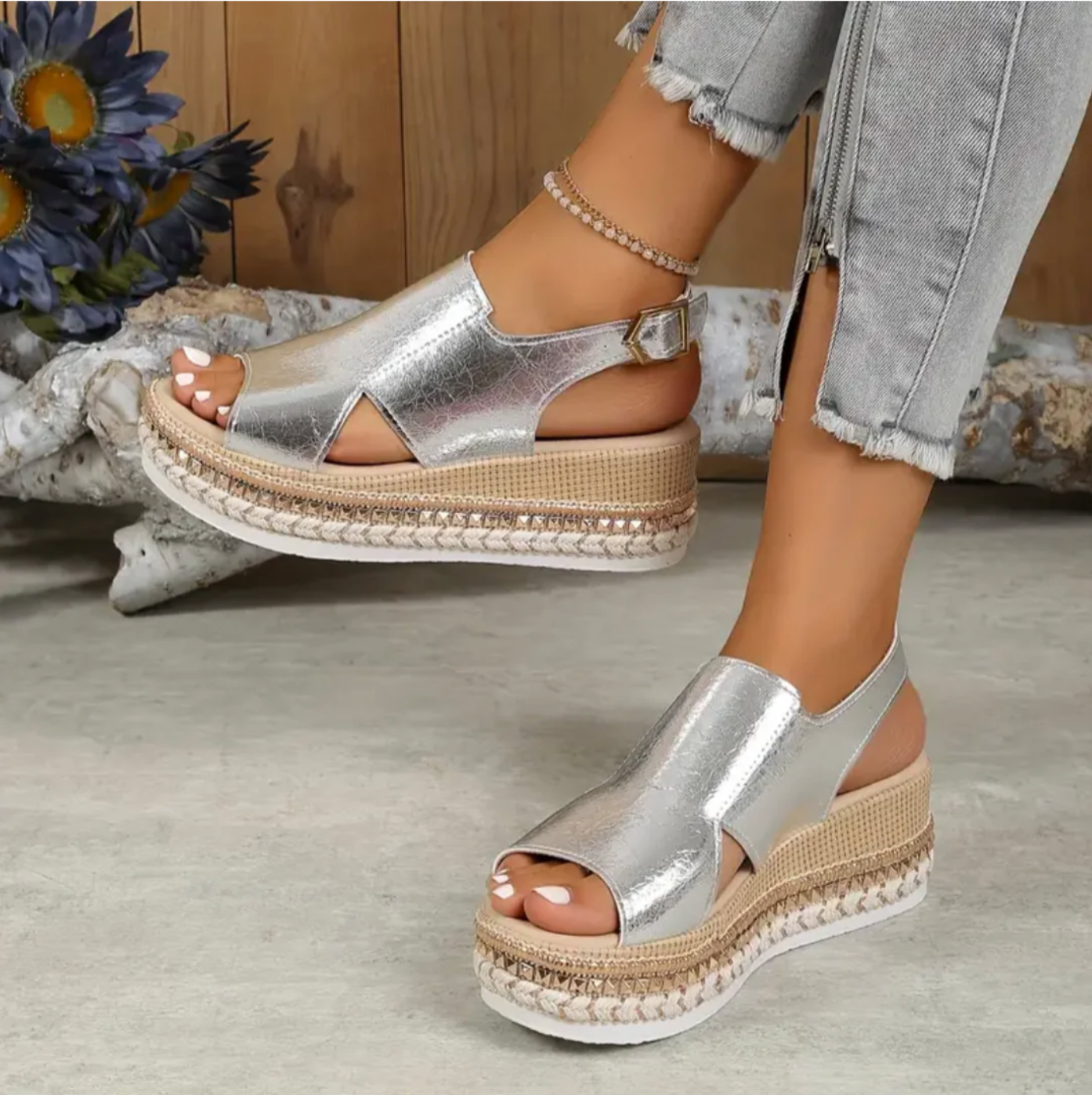 Billa - orthopädische Wedge-Sandalen