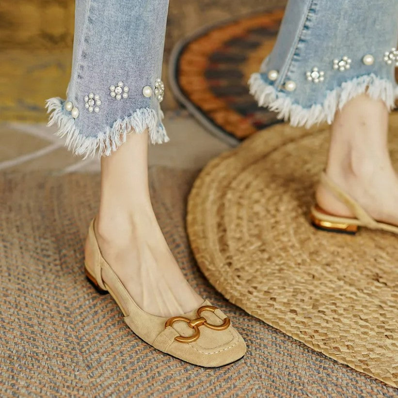Brielle - Leder Sandalen