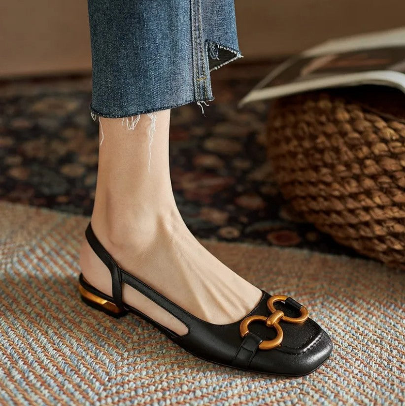 Brielle - Leder Sandalen