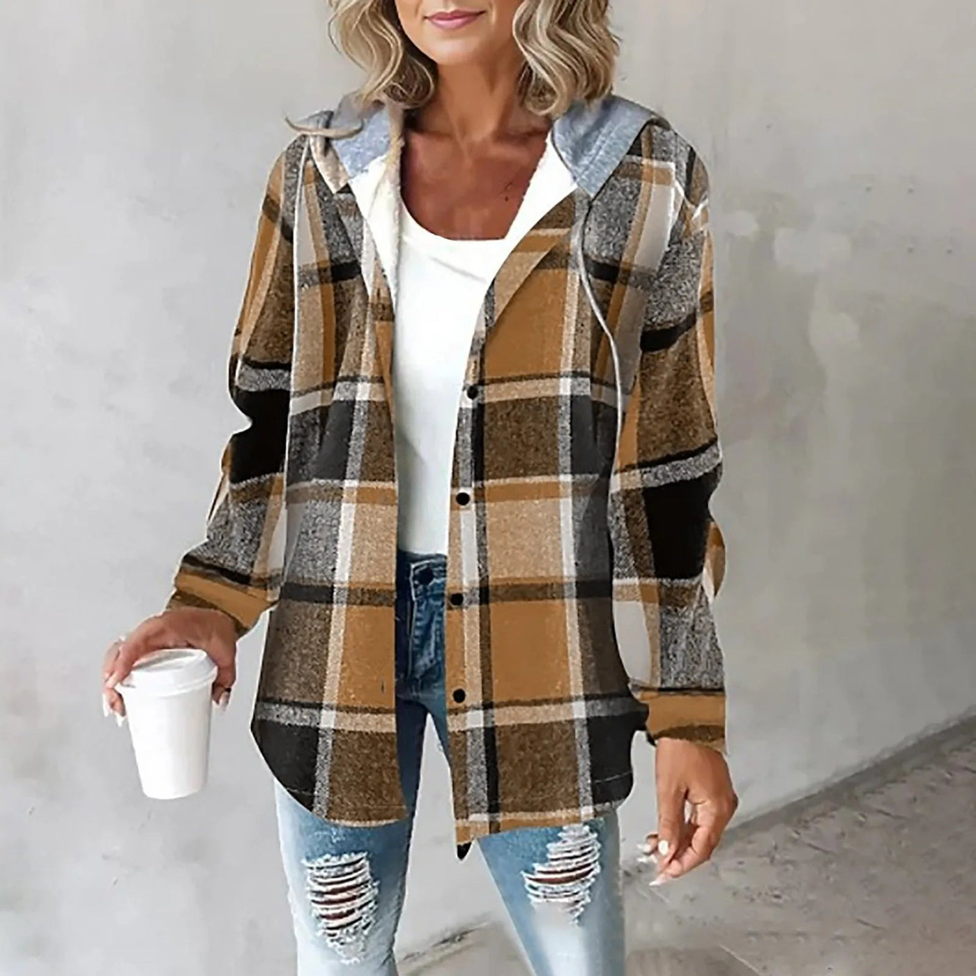 Margaret - Warme stilvolle Jacke