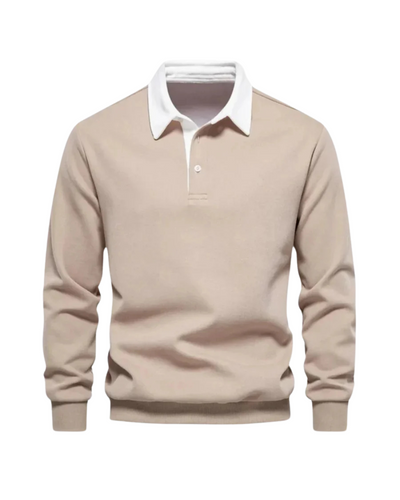 Adriaan Casual Polo Sweater