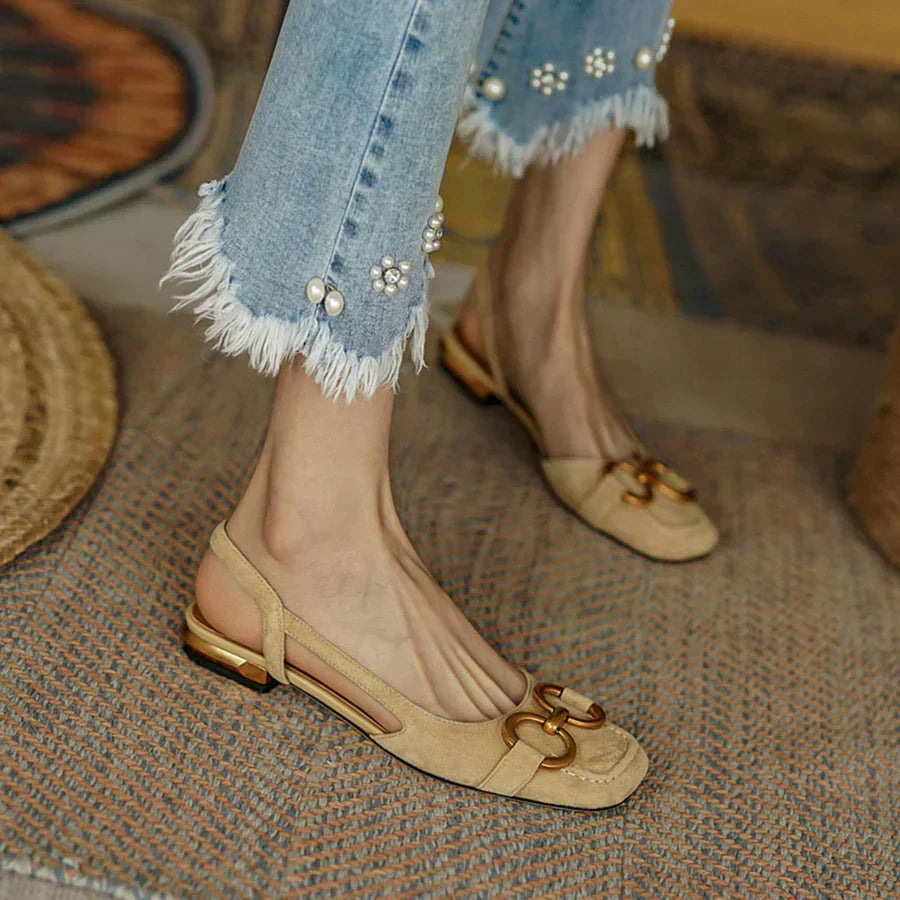 Brielle - Leder Sandalen