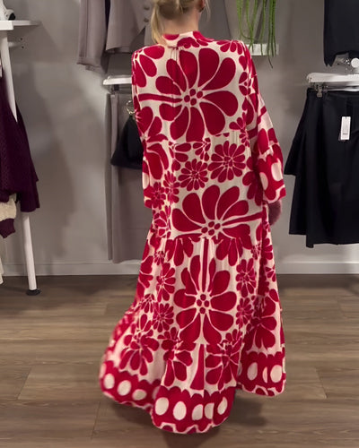 Marielle | Elegantes Maxikleid mit Print