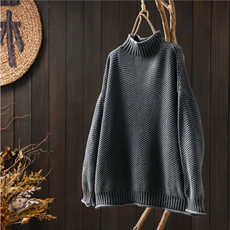 Amelia | Strickpullover mit Funnel Neck