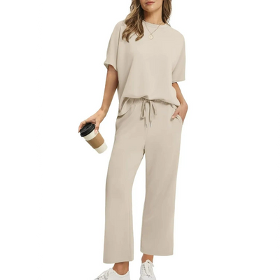 Anna - Damen Freizeitset aus Top und Hose