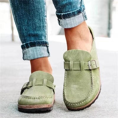 Laura - Orthopädische Wildleder Slipper