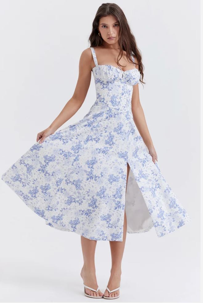 Lara - Buntes Midikleid