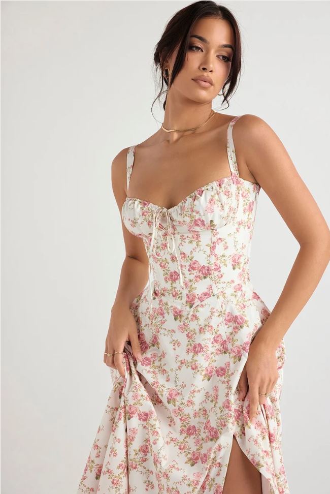 Lara - Buntes Midikleid