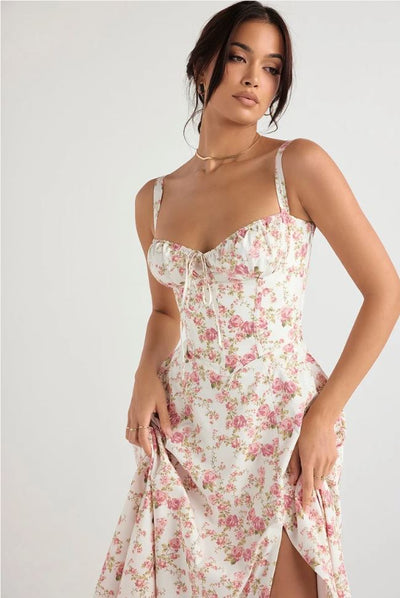 Lara - Buntes Midikleid