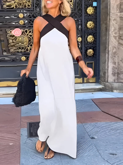 Delphine | Kurzes Kleid mit Kreuzform