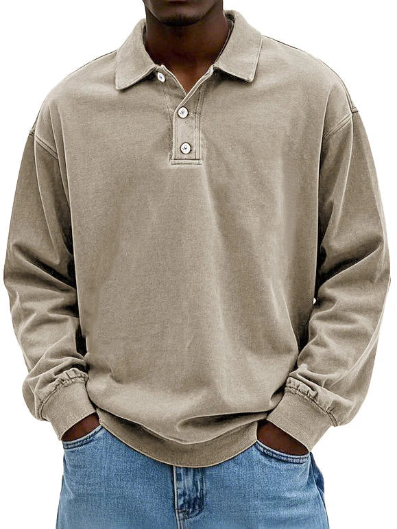 Elijah™ | Vintage Langarmshirt