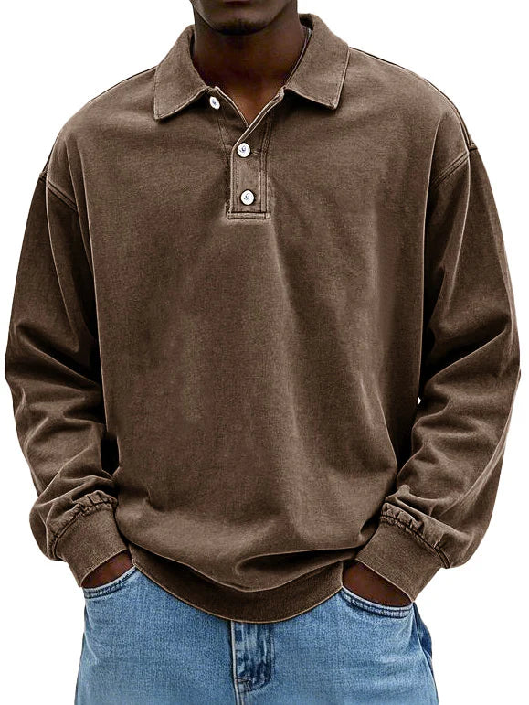 Elijah™ | Vintage Langarmshirt