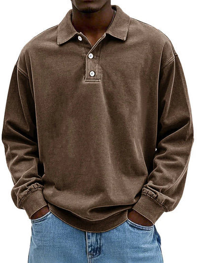 Elijah™ | Vintage Langarmshirt