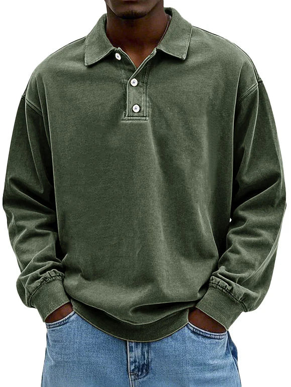 Elijah™ | Vintage Langarmshirt