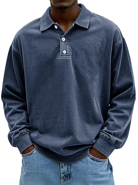 Elijah™ | Vintage Langarmshirt