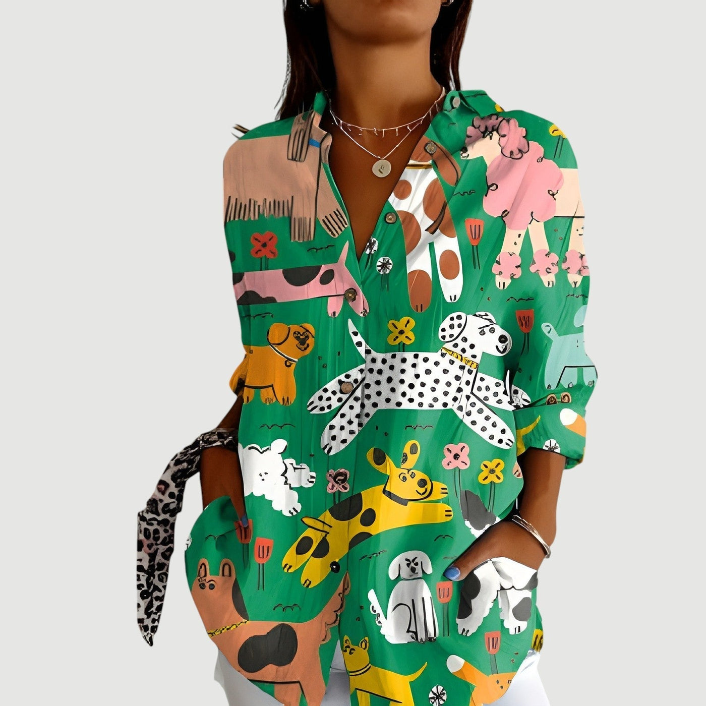 Mille™ | Bluse mit Buntem Design