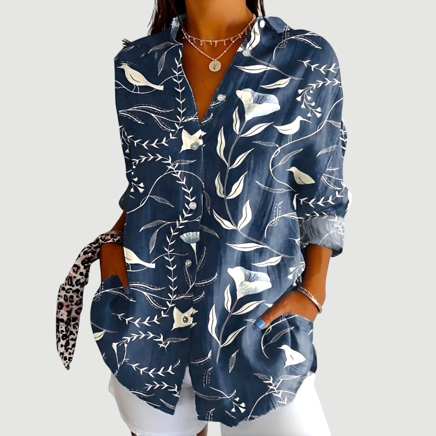 Josephine™ | Bluse mit Buntem Design