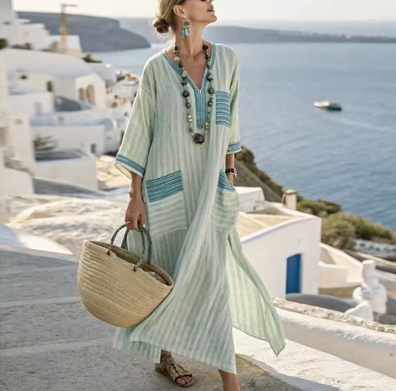 Mary - Strand Sommerkleid