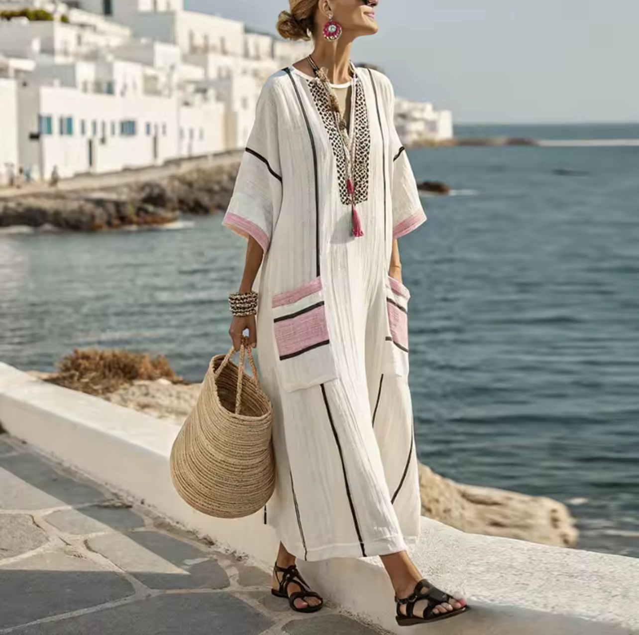 Mary - Strand Sommerkleid