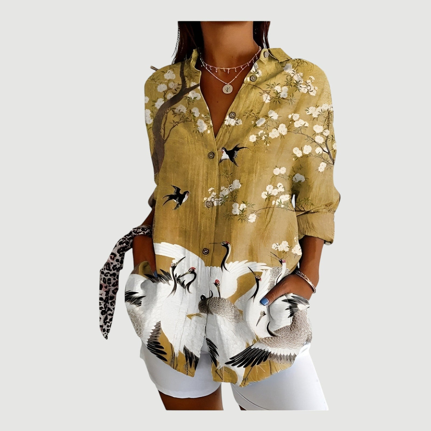Ada™ | Bluse mit Buntem Design